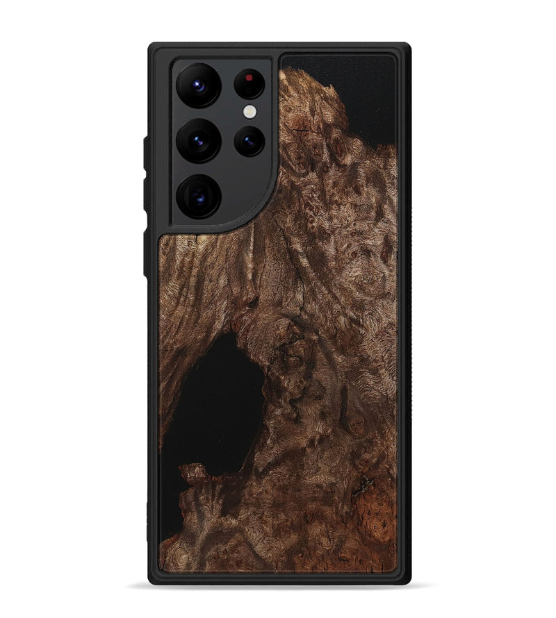 Galaxy S22 Ultra Wood+Resin Phone Case - Angelica (Wood Burl, 710773)