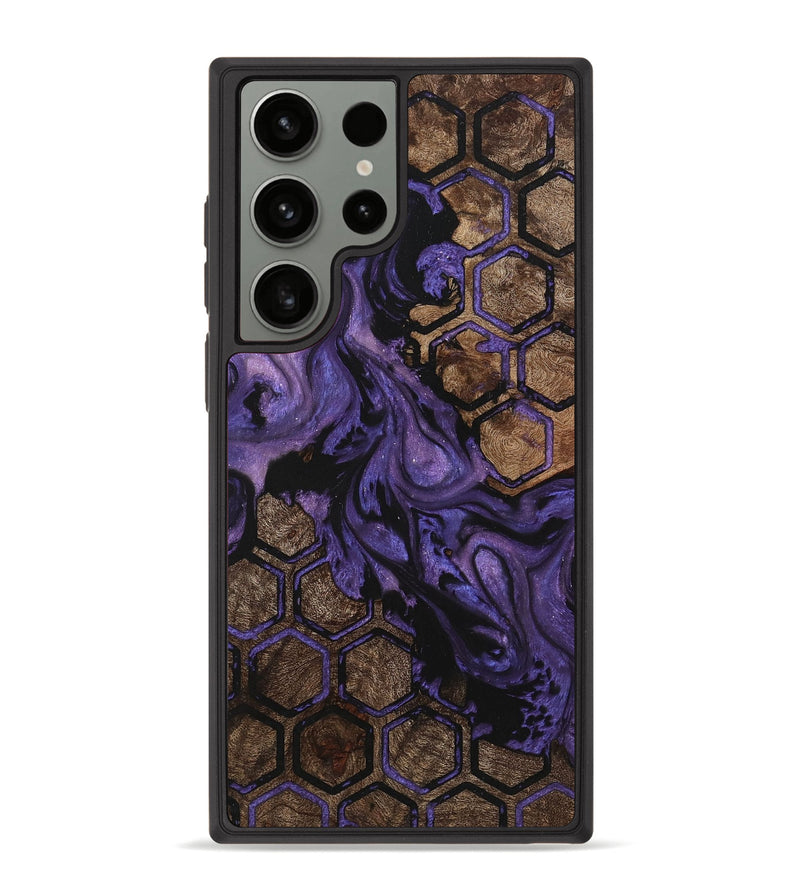 Galaxy S23 Ultra Wood+Resin Phone Case - June (Pattern, 710798)