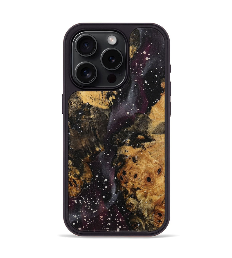iPhone 15 Pro Wood+Resin Phone Case - Jennie (Cosmos, 710908)