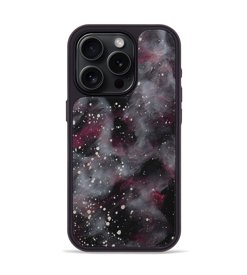 iPhone 15 Pro Wood+Resin Phone Case - Nora (Cosmos, 710909)