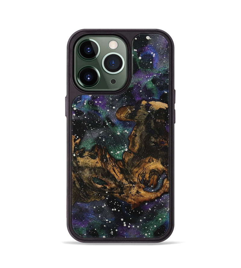 iPhone 13 Pro Wood+Resin Phone Case - Cortney (Cosmos, 710914)