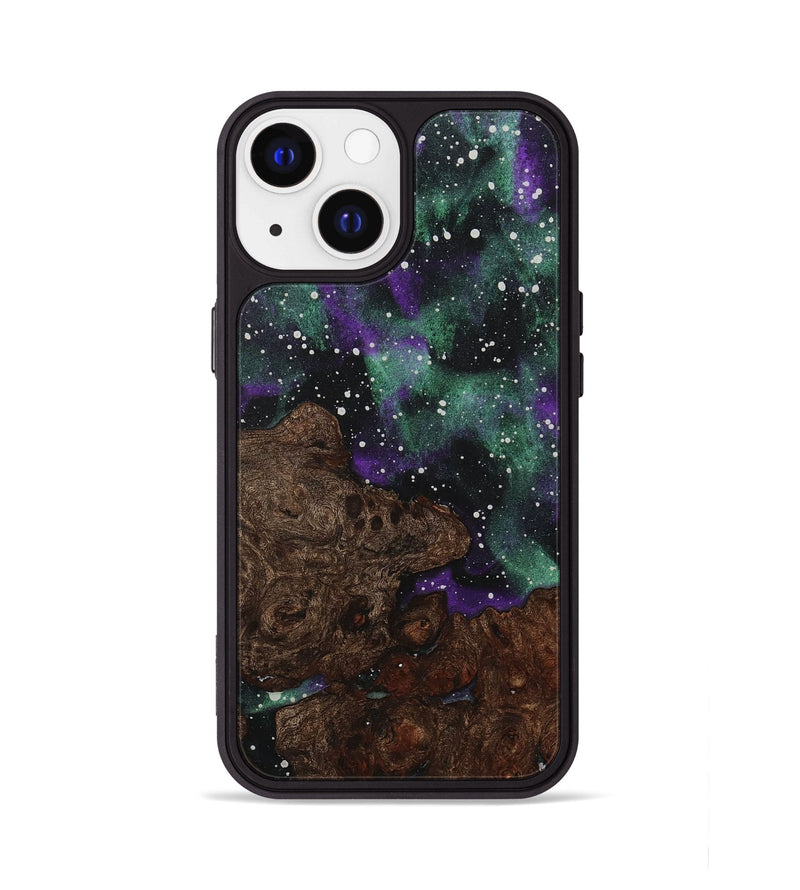 iPhone 13 Wood+Resin Phone Case - Heidi (Cosmos, 710917)
