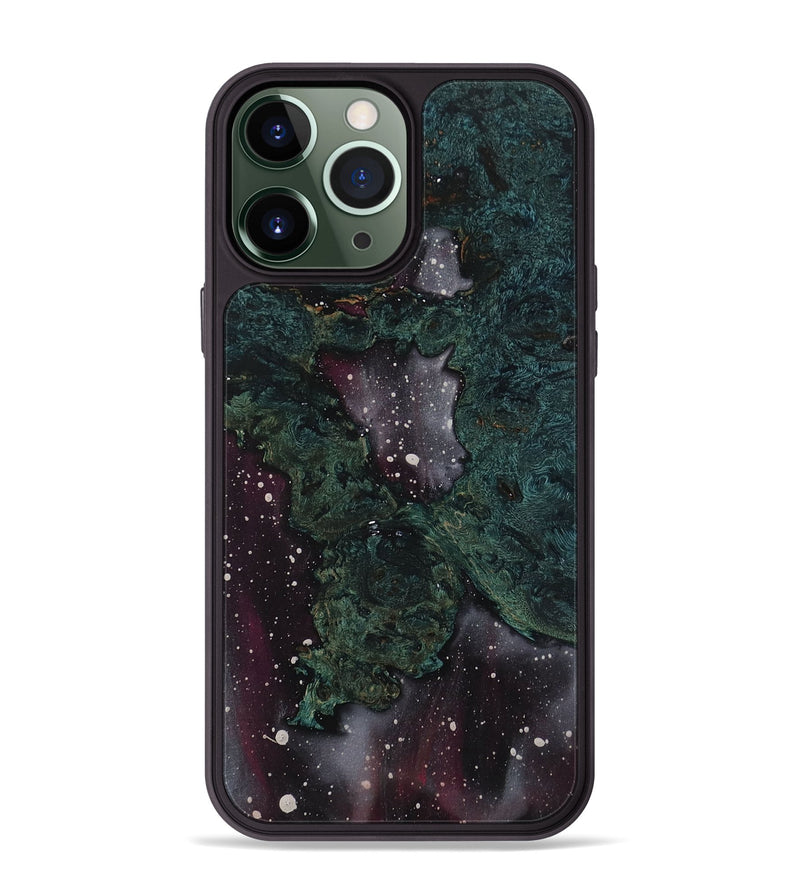 iPhone 13 Pro Max Wood+Resin Phone Case - Lizzie (Cosmos, 710922)