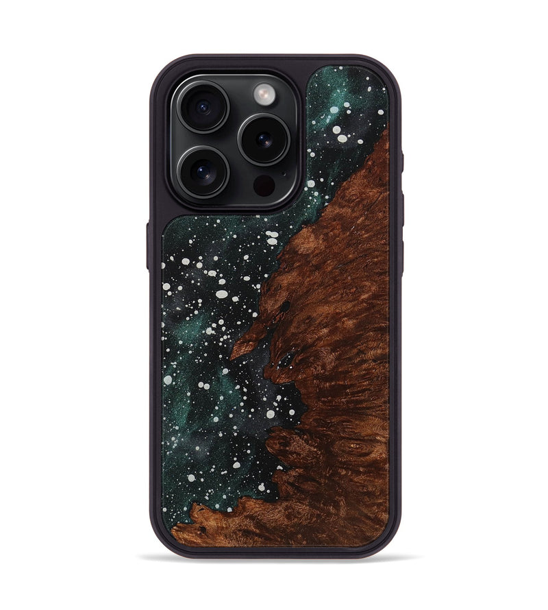iPhone 15 Pro Wood+Resin Phone Case - Maude (Cosmos, 710937)