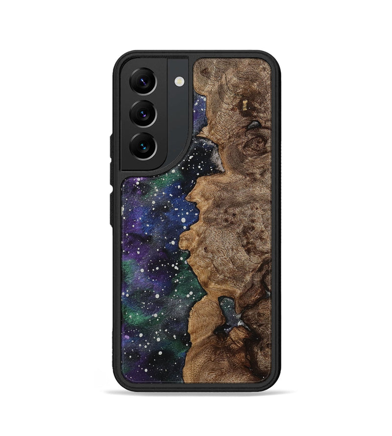 Galaxy S22 Wood+Resin Phone Case - Adrianna (Cosmos, 710940)