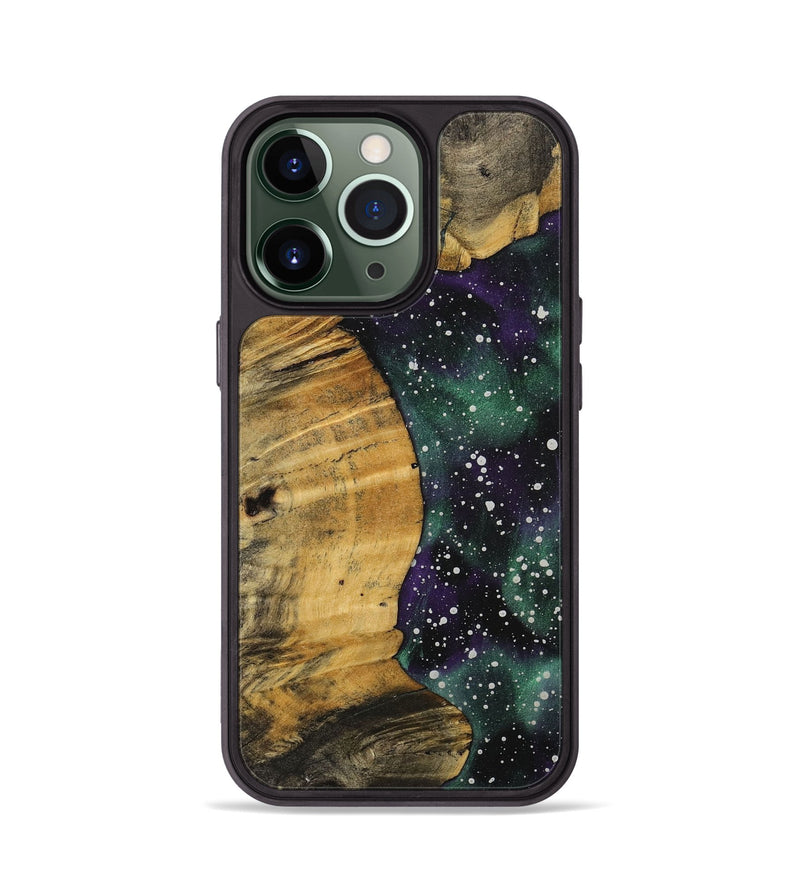 iPhone 13 Pro Wood+Resin Phone Case - Helen (Cosmos, 710942)