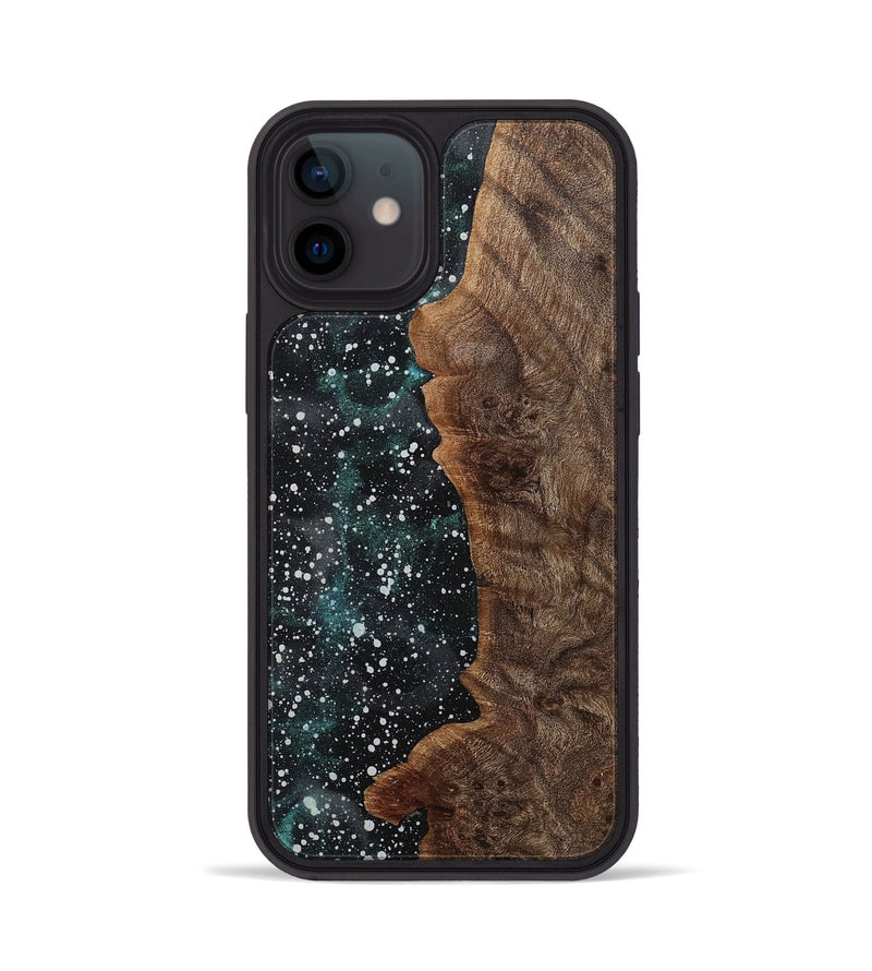 iPhone 12 Wood+Resin Phone Case - Gwendolyn (Cosmos, 710947)