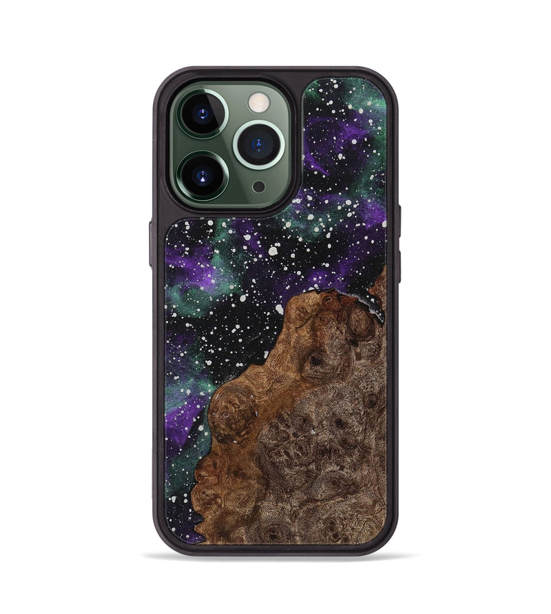 iPhone 13 Pro Wood+Resin Phone Case - Jaclyn (Cosmos, 710952)