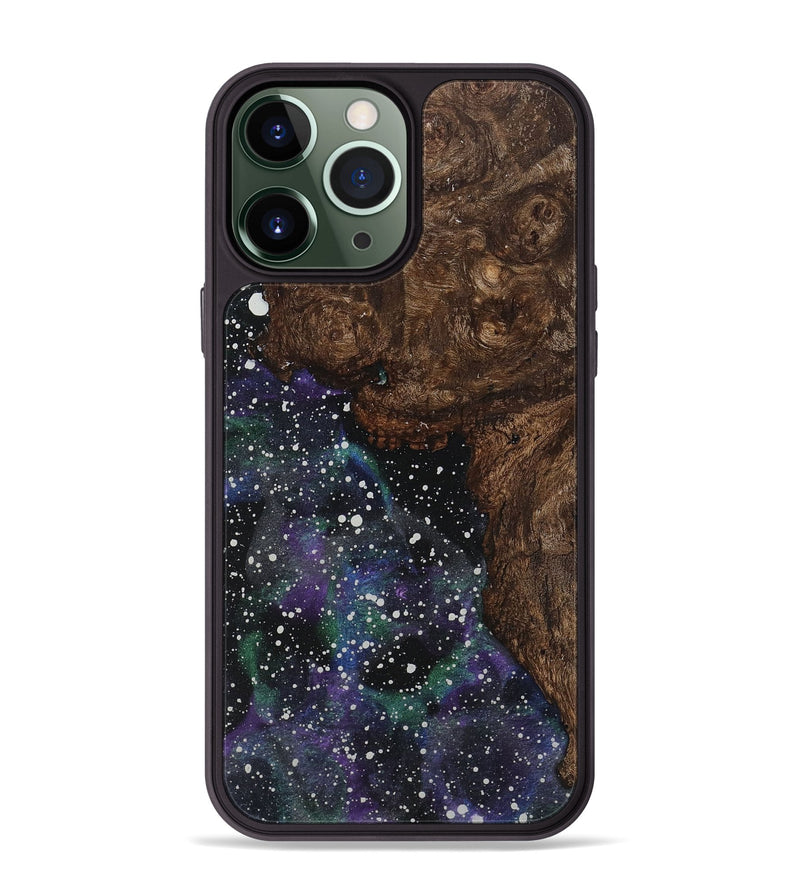 iPhone 13 Pro Max Wood+Resin Phone Case - Britney (Cosmos, 710960)