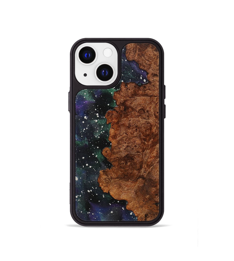 iPhone 13 mini Wood+Resin Phone Case - Valentina (Cosmos, 710961)