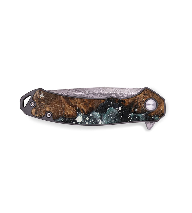 EDC Wood+Resin Pocket Knife - Fernanda (Cosmos, 710980)