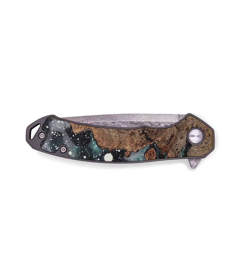 EDC Wood+Resin Pocket Knife - Bria (Cosmos, 710982)
