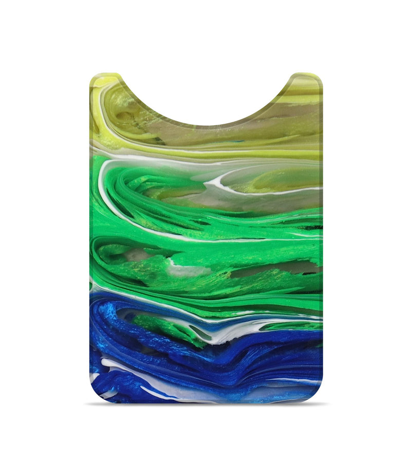 Live Edge ResinArt Wallet - Devonte (Blue, 710988)