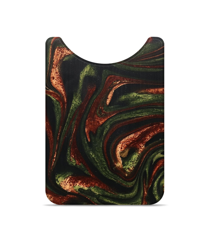 Live Edge ResinArt Wallet - Yaretzi (Red, 710993)