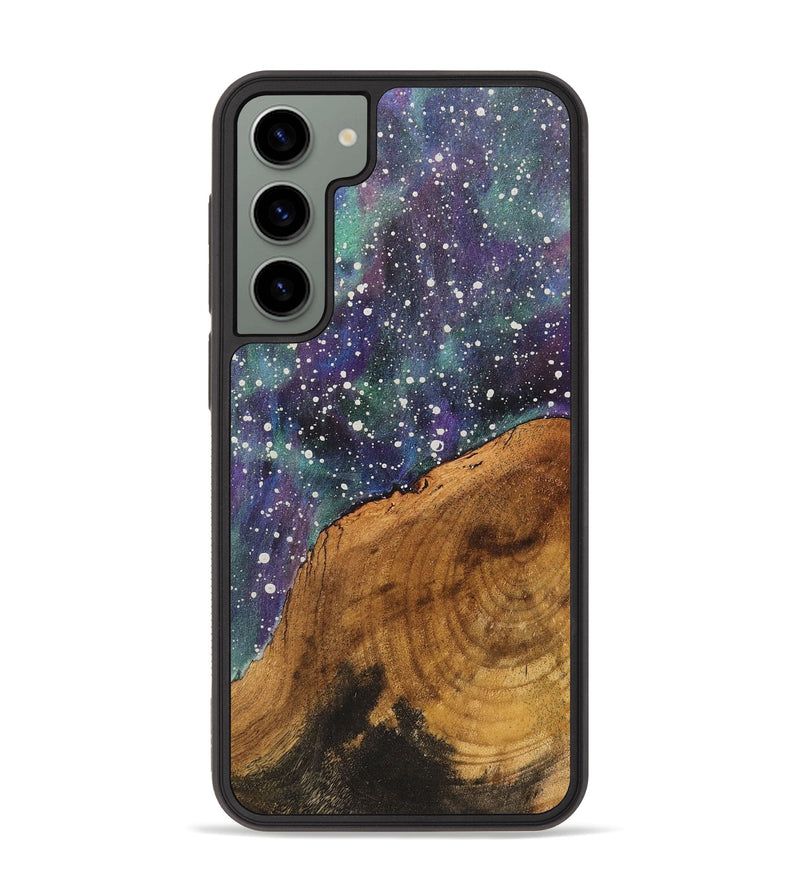 Galaxy S23 Plus Wood+Resin Phone Case - Gael (Cosmos, 711104)