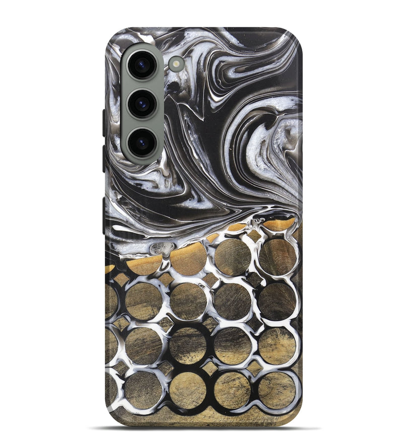 Galaxy S23 Plus Wood+Resin Live Edge Phone Case - Amanda (Pattern, 711273)
