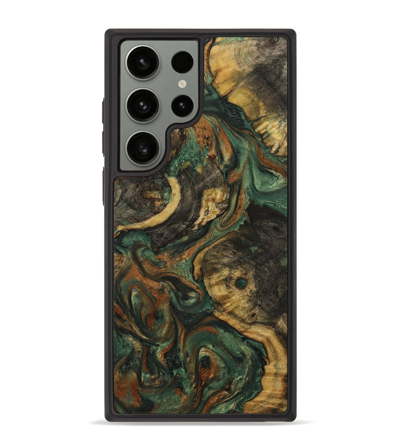 Galaxy S23 Ultra Wood+Resin Phone Case - Horace (Pattern, 711397)