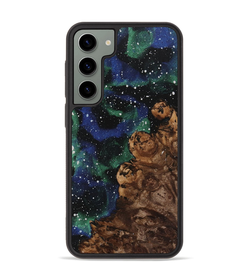 Galaxy S23 Plus Wood+Resin Phone Case - Ernestine (Cosmos, 711502)