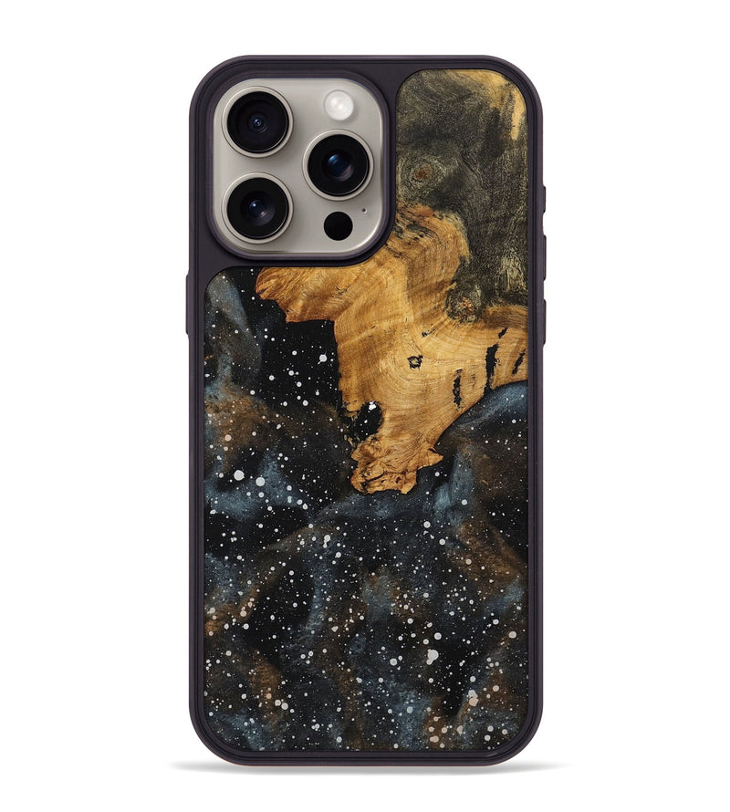 iPhone 15 Pro Max Wood+Resin Phone Case - Avery (Cosmos, 711513)