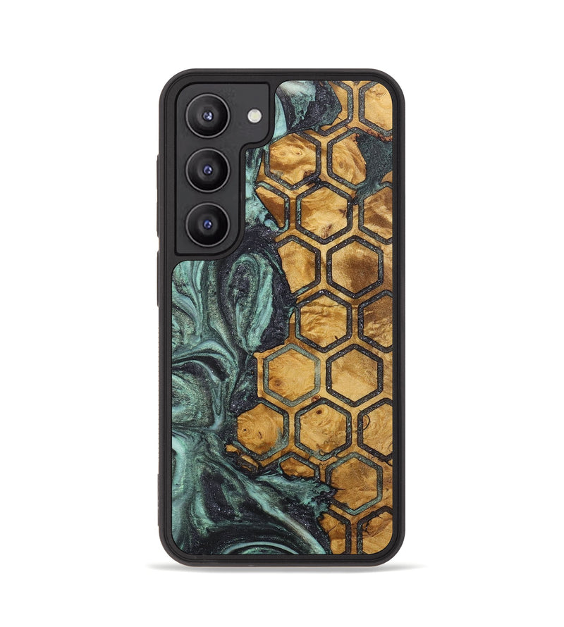 Galaxy S23 Wood+Resin Phone Case - Niko (Pattern, 711562)
