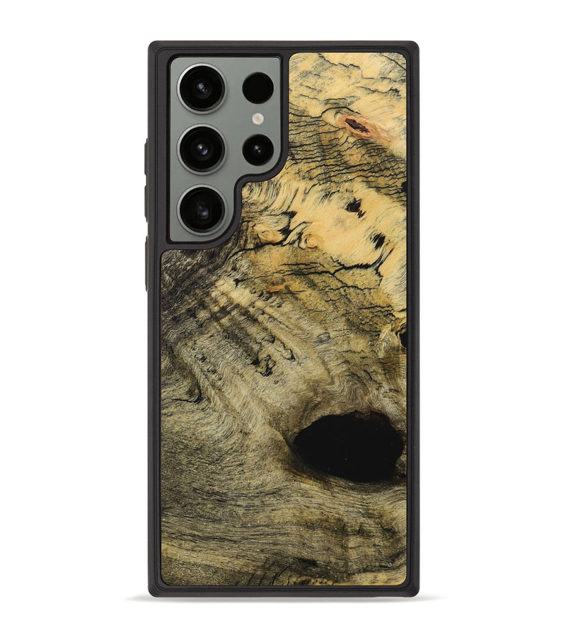 Galaxy S23 Ultra Wood+Resin Phone Case - Sonja (Wood Burl, 711651)