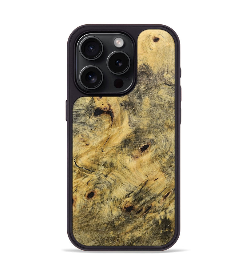 iPhone 15 Pro  Phone Case - Amber (Wood Burl, 711782)