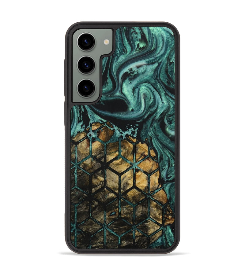 Galaxy S23 Plus Wood+Resin Phone Case - Micah (Pattern, 711834)