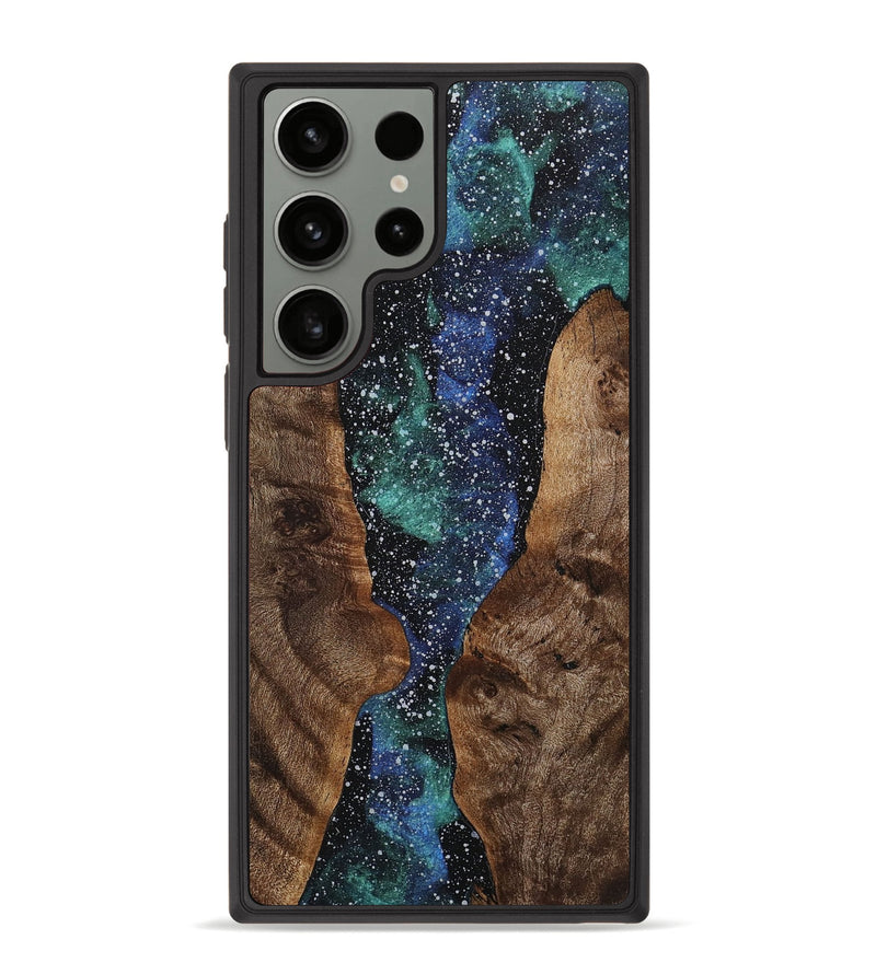 Galaxy S23 Ultra Wood+Resin Phone Case - Shelley (Cosmos, 711860)