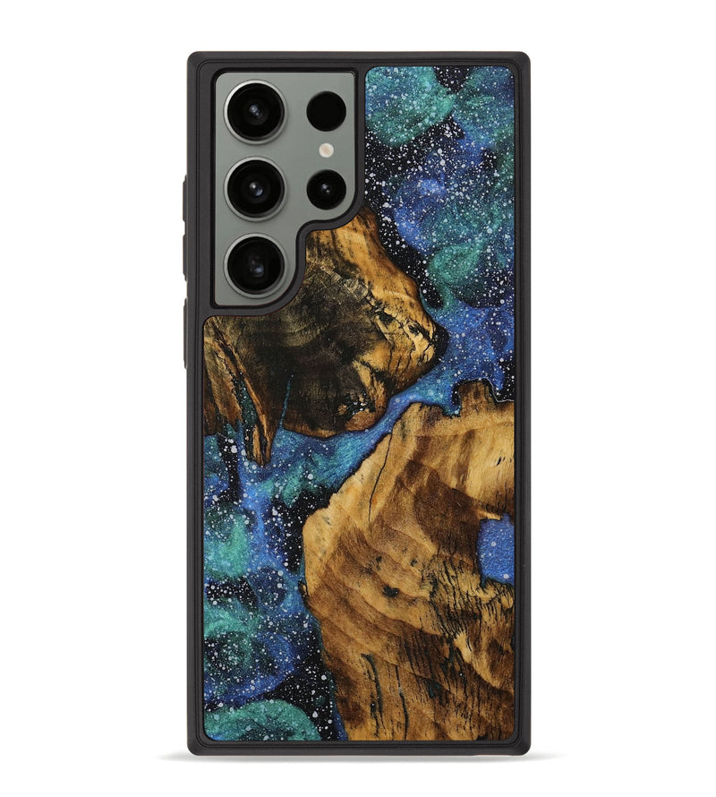 Galaxy S23 Ultra Wood+Resin Phone Case - Maliyah (Cosmos, 711861)