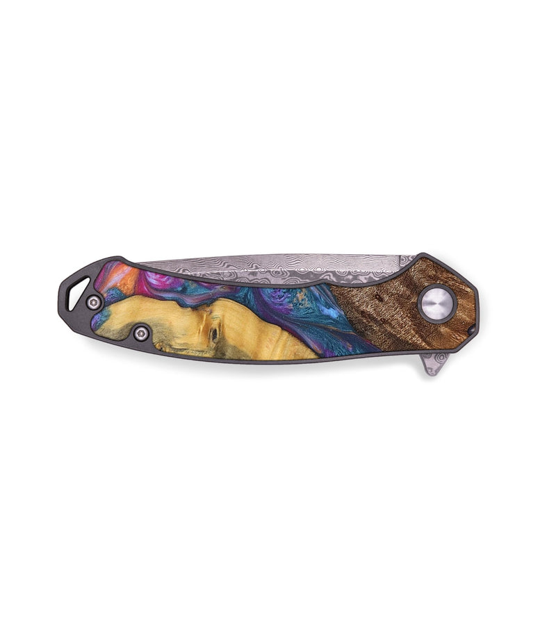 EDC Wood+Resin Pocket Knife - Claude (Mosaic, 711966)