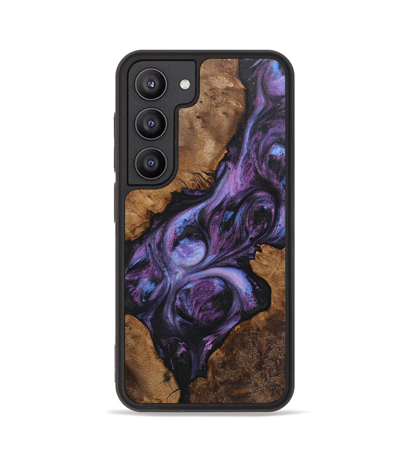 Galaxy S23 Wood+Resin Phone Case - Margaret (Mosaic, 712189)