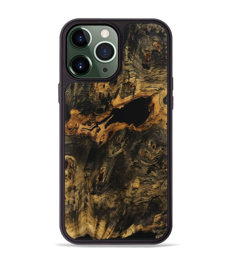 iPhone 13 Pro Max Wood+Resin Phone Case - Juniper (Wood Burl, 712218)