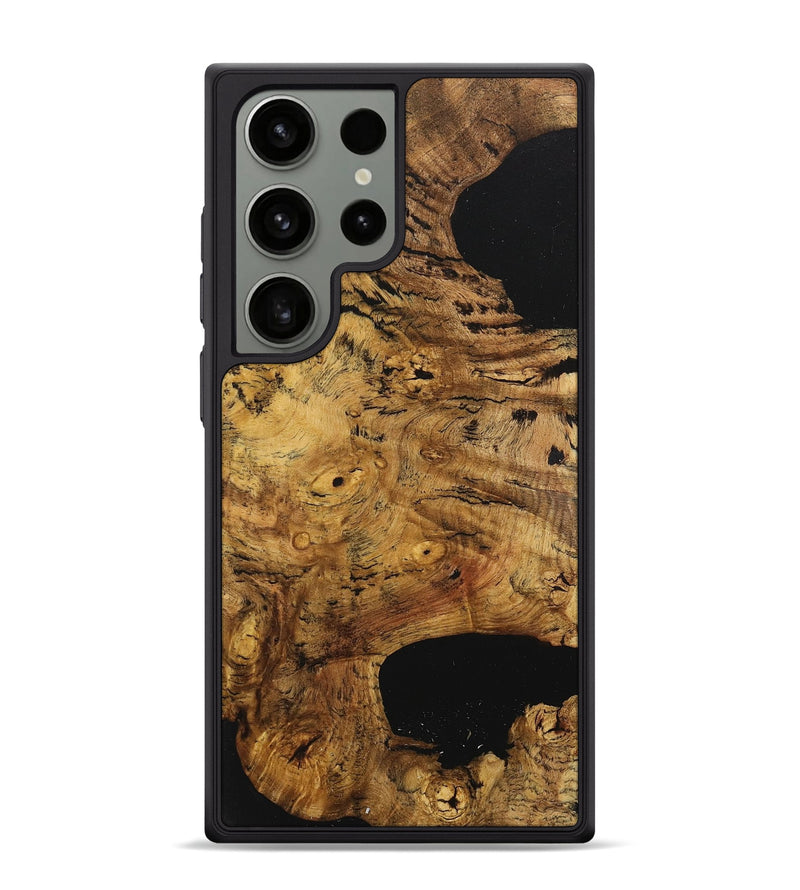 Galaxy S24 Ultra Wood+Resin Phone Case - Lauren (Wood Burl, 712228)