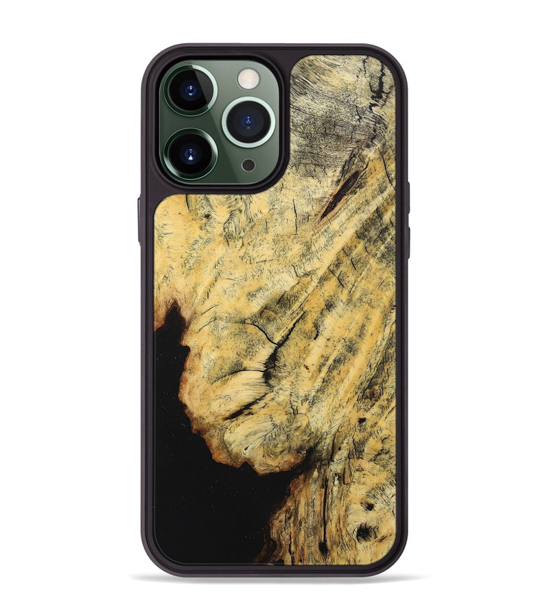 iPhone 13 Pro Max Wood+Resin Phone Case - Cooper (Wood Burl, 712230)