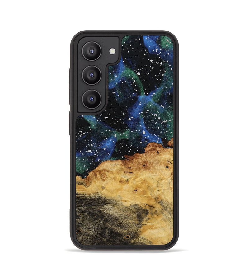 Galaxy S23 Wood+Resin Phone Case - Aliyah (Cosmos, 712354)