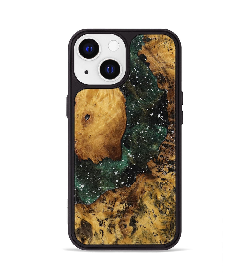 iPhone 13 Wood+Resin Phone Case - Orlando (Cosmos, 712358)
