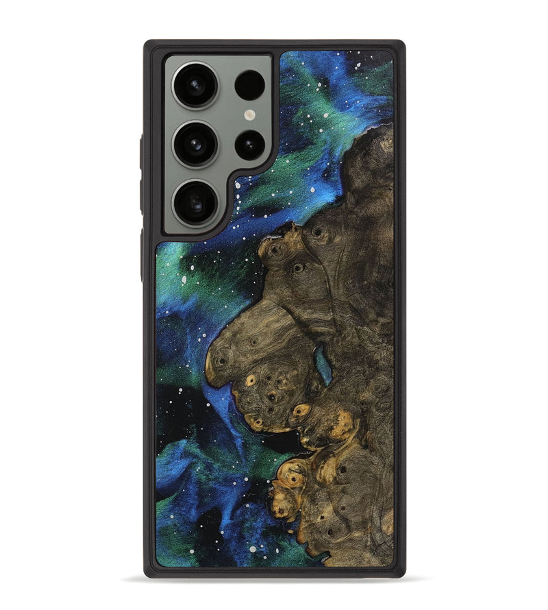 Galaxy S23 Ultra Wood+Resin Phone Case - Krystle (Cosmos, 712366)