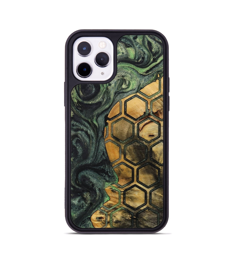 iPhone 11 Pro Wood+Resin Phone Case - Kelsey (Pattern, 712487)