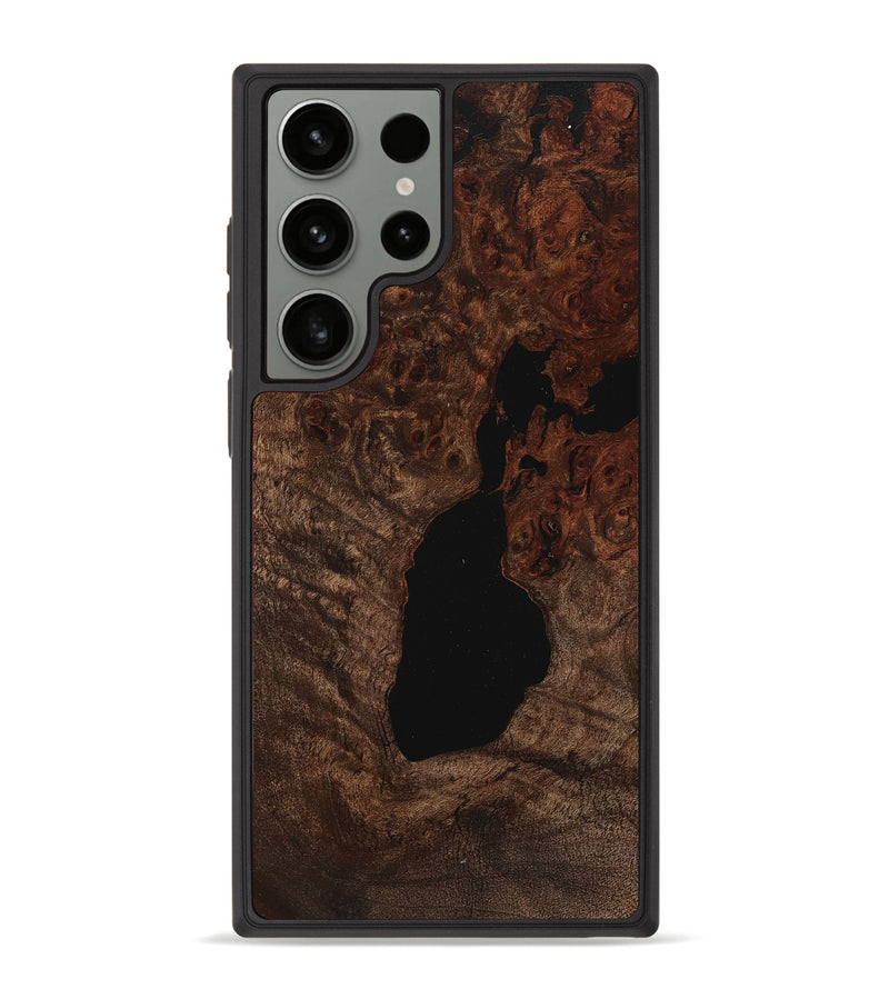 Galaxy S23 Ultra Wood+Resin Phone Case - Ken (Wood Burl, 712658)