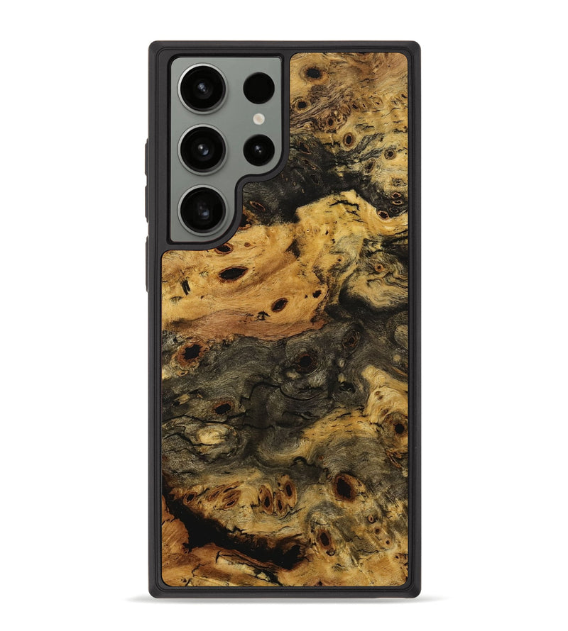 Galaxy S23 Ultra Wood+Resin Phone Case - Anita (Wood Burl, 712659)