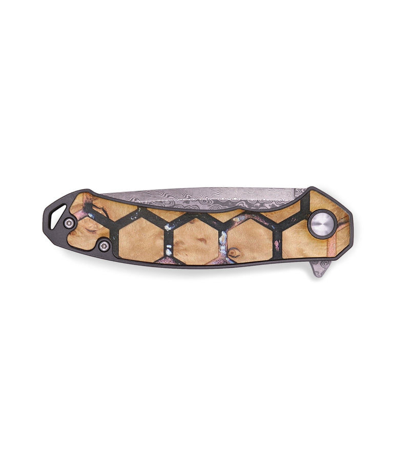 EDC Wood+Resin Pocket Knife - Steve (Pattern, 712730)