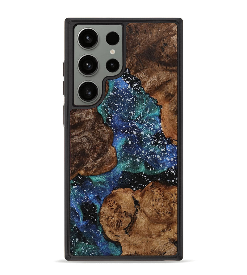 Galaxy S23 Ultra Wood+Resin Phone Case - Isiah (Cosmos, 712807)