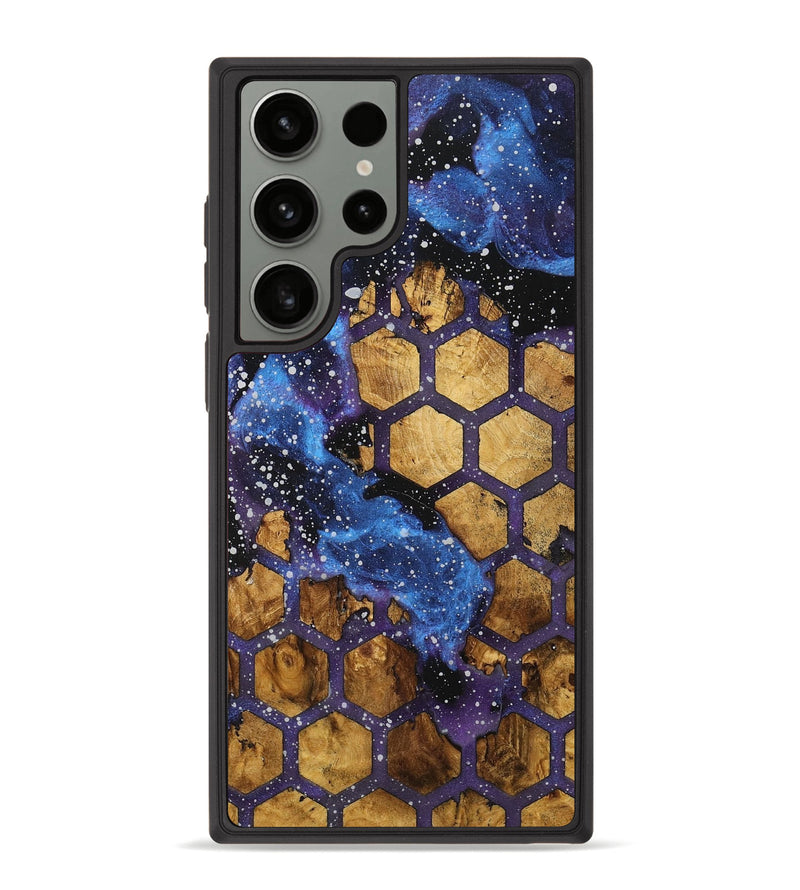 Galaxy S23 Ultra Wood+Resin Phone Case - Lennon (Cosmos, 712894)