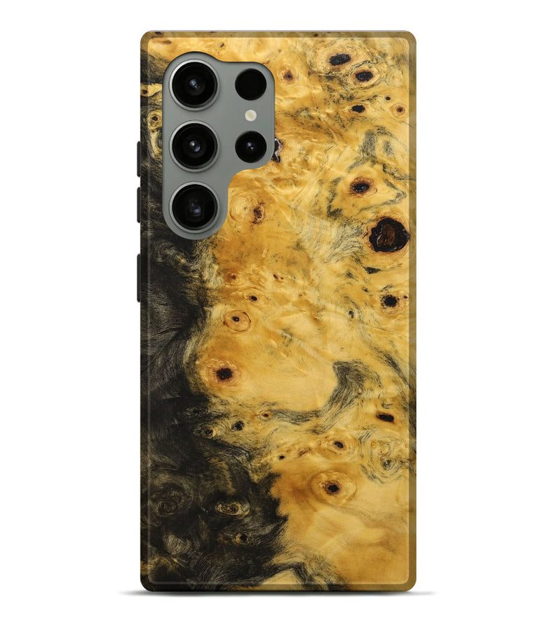 Galaxy S24 Ultra Wood+Resin Live Edge Phone Case - Alejandra (Wood Burl, 713045)