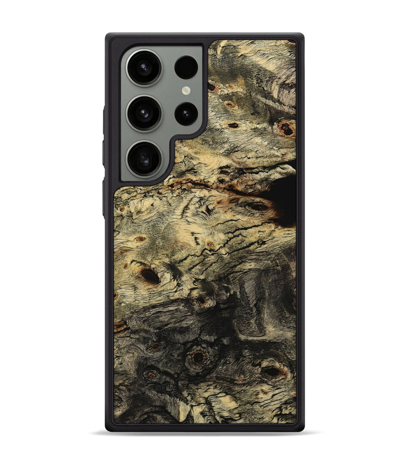 Galaxy S24 Ultra Wood+Resin Phone Case - Floyd (Wood Burl, 713178)