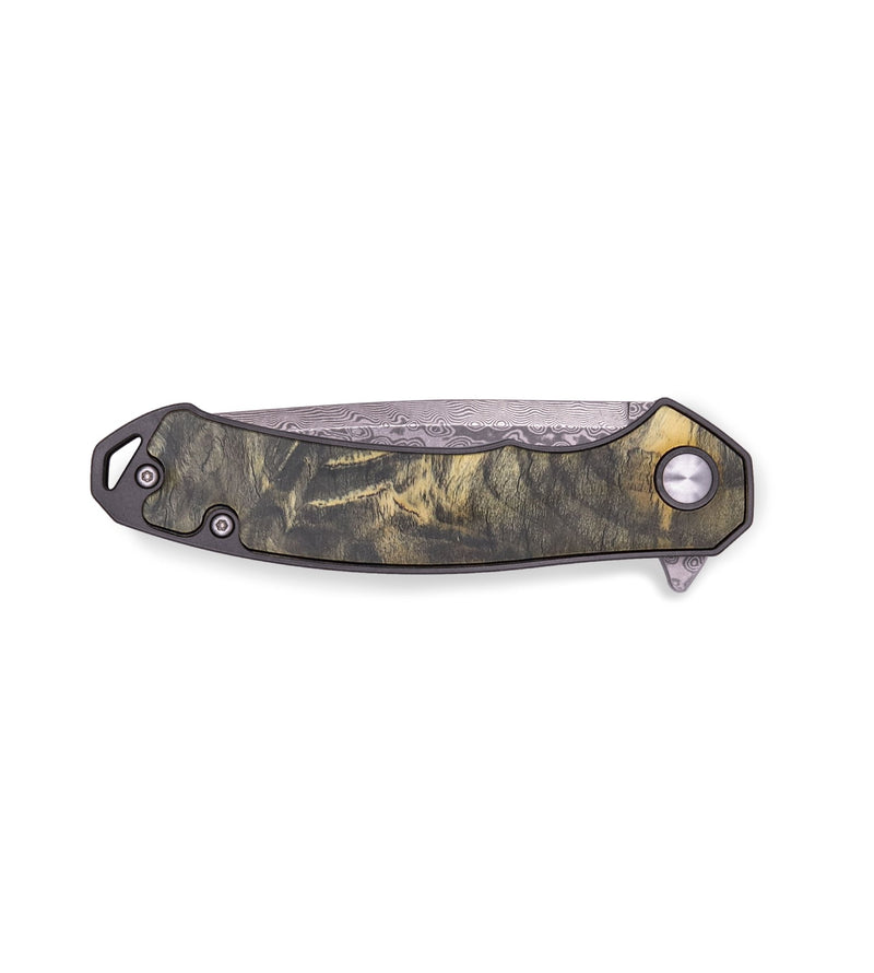 EDC Wood+Resin Pocket Knife - Valeria (Wood Burl, 713276)