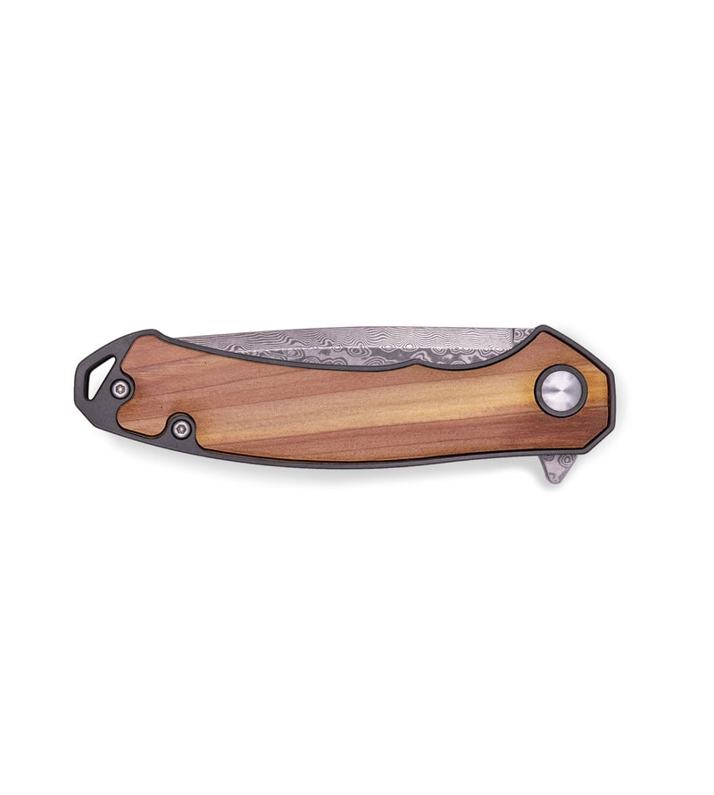 EDC Wood+Resin Pocket Knife - Hannah (Wood Burl, 713284)