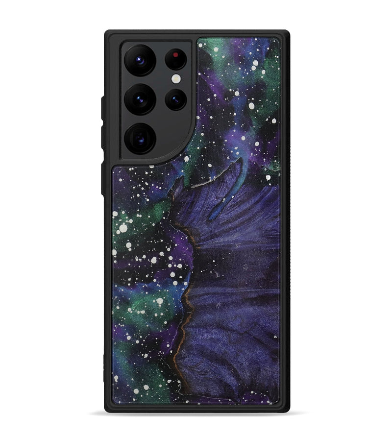 Galaxy S22 Ultra Wood+Resin Phone Case - Addison (Cosmos, 713681)