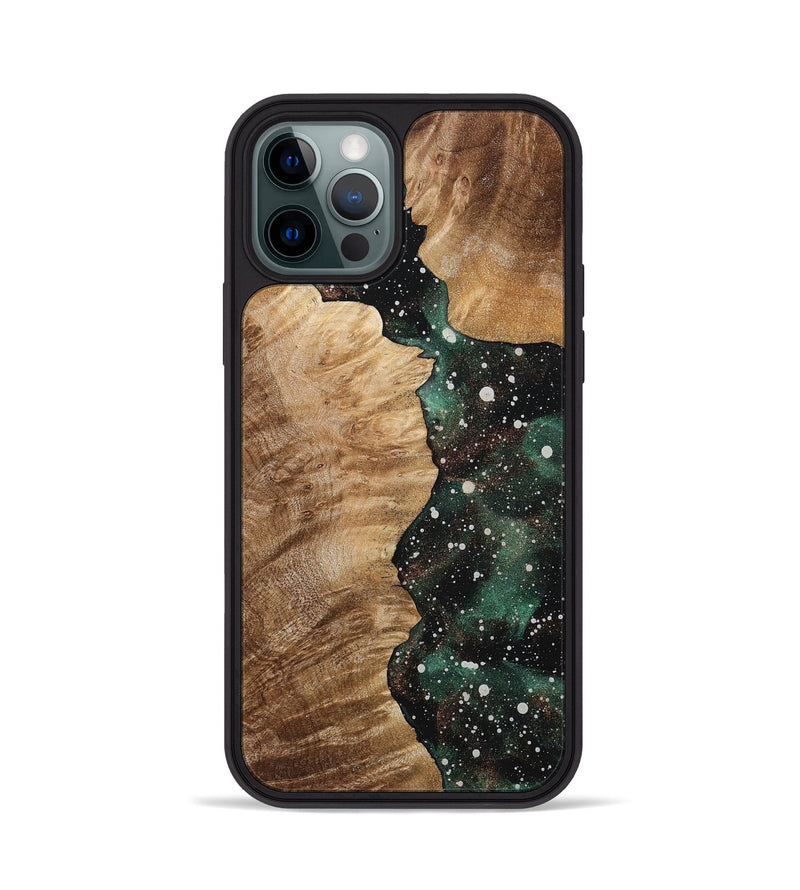 iPhone 12 Pro Wood+Resin Phone Case - Frankie (Cosmos, 713795)