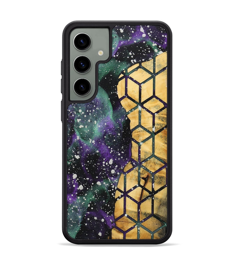 Galaxy S24 Plus Wood+Resin Phone Case - Jacquelyn (Cosmos, 713809)